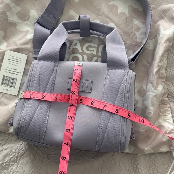 DAGNE DOVER Landon Carryall XS Dust Violet Lavender Bag - Picture 4 of 16